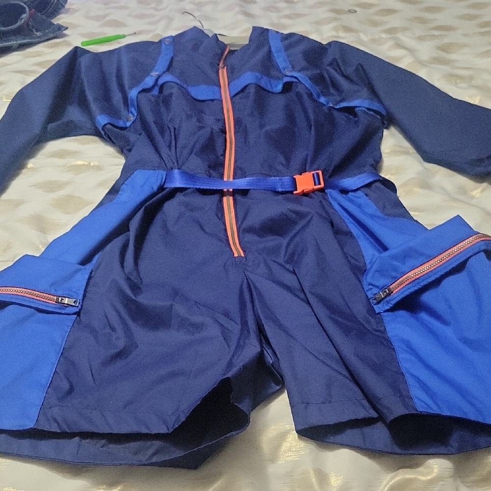 Jordan Navy and Orange Jacket